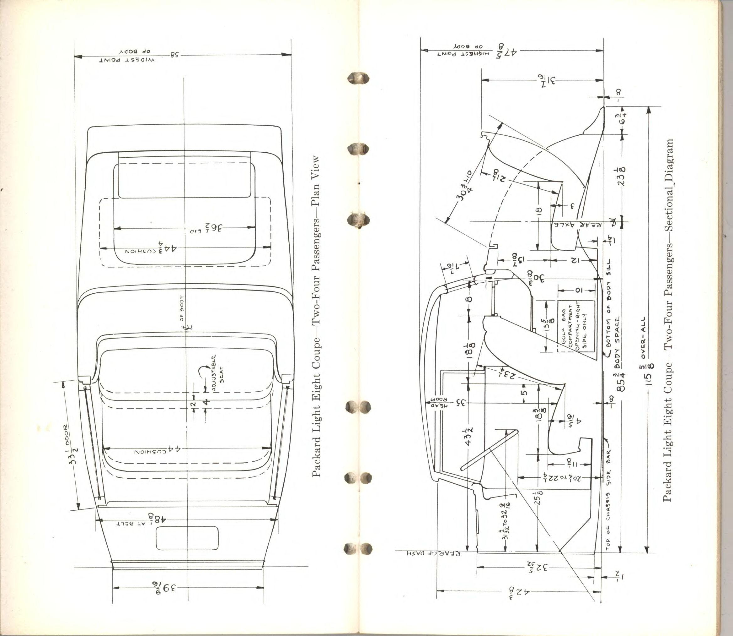 1932 Packard Light Eight Data Book Page 23